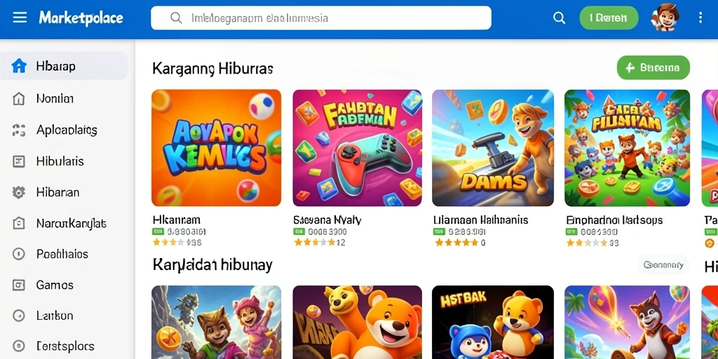 Tampilan antarmuka yang menarik dan user-friendly.