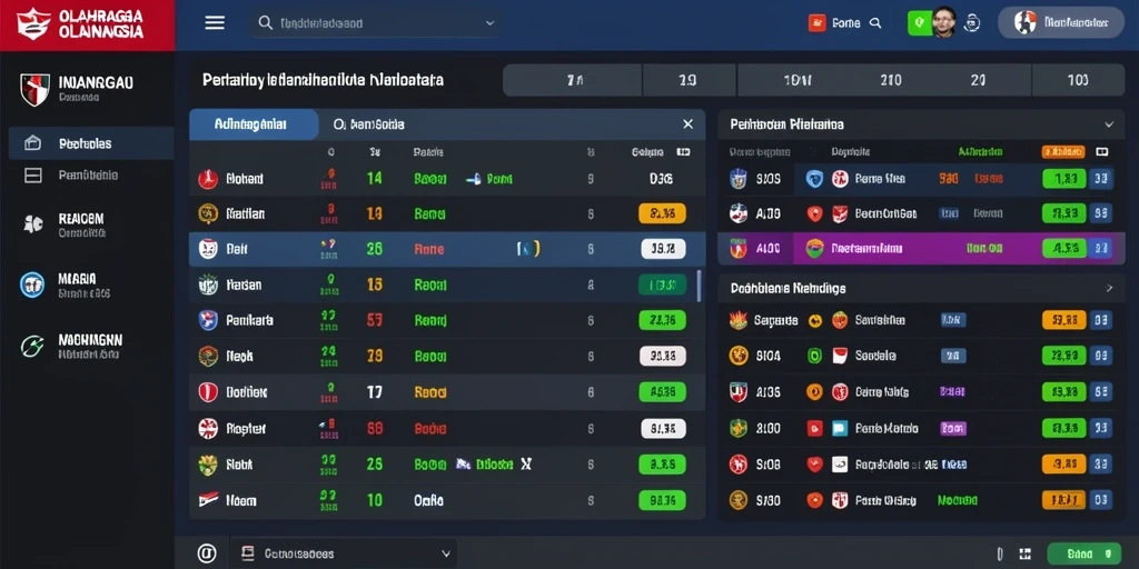 Tampilan menu utama yang intuitif dan menarik.