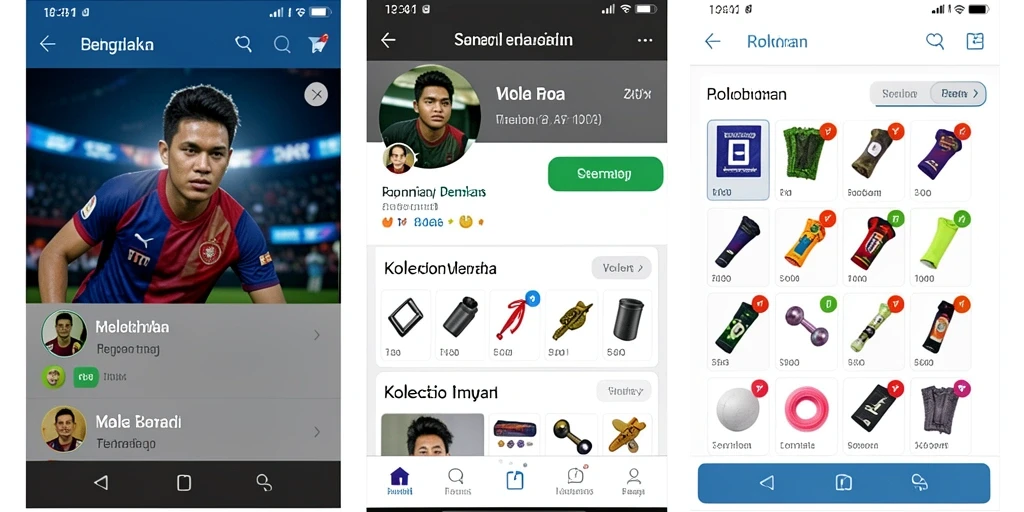 Tampilan antarmuka yang menarik dan intuitif.