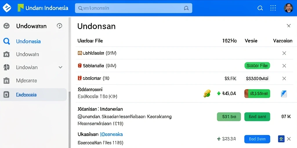 Tampilan antarmuka yang modern dan menarik.