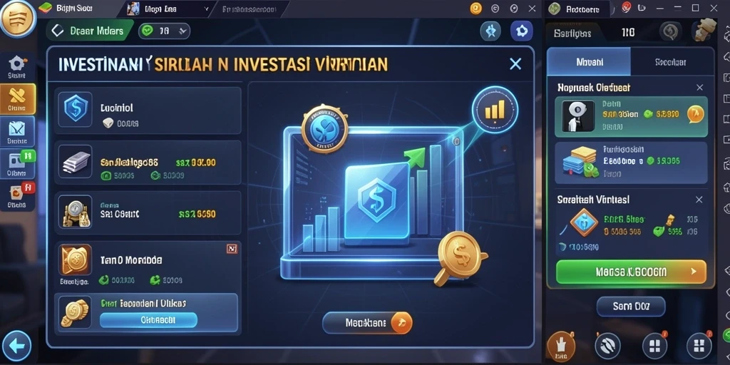 Screenshot aplikasi menampilkan gameplay yang mendebarkan.
