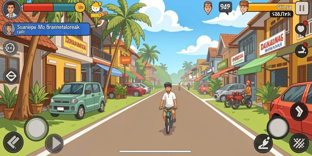Tampilan antarmuka yang user-friendly.