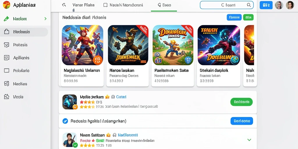Tampilan antarmuka yang menarik dan mudah digunakan.