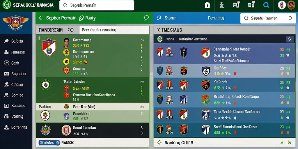Tampilan menu utama yang menarik dan mudah dinavigasi.